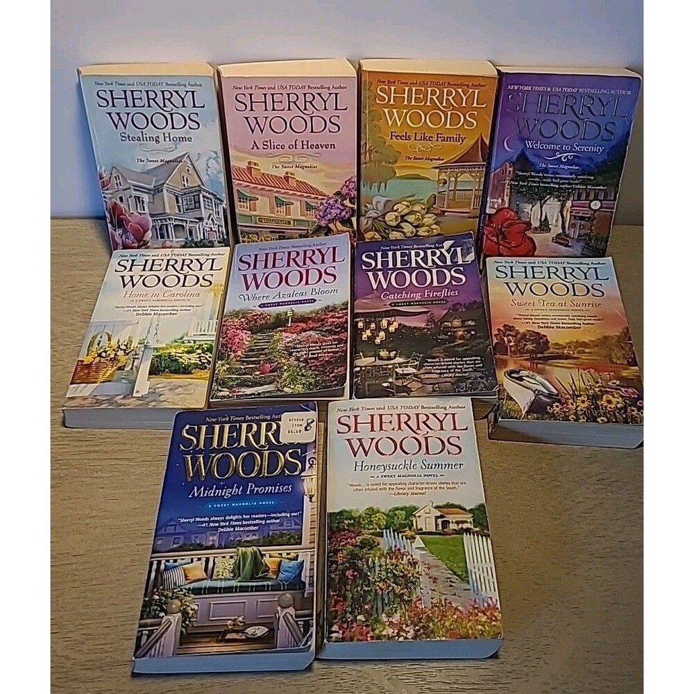 Sweet Magnolias Series Paperback by Sherryl Woods Books 1 -10